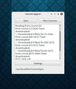 CourseSync wrapper - 3